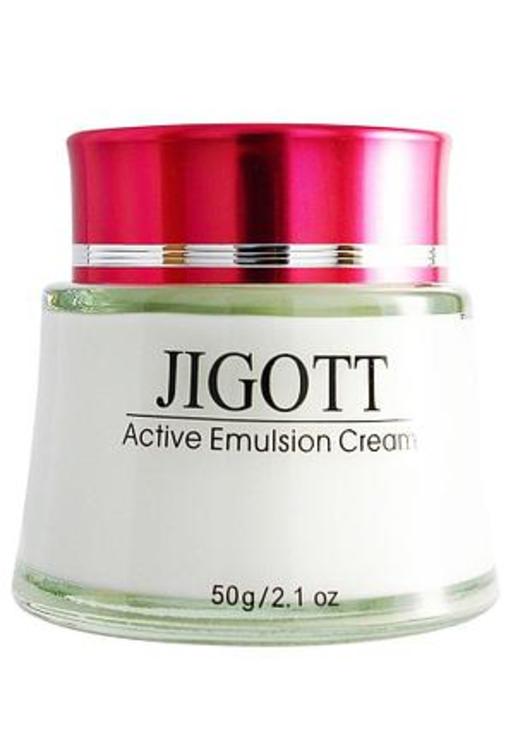 Интенсивно увлажняющий крем-эмульсия Jigott Active emulsion cream (Корея), numer zdjęcia 2