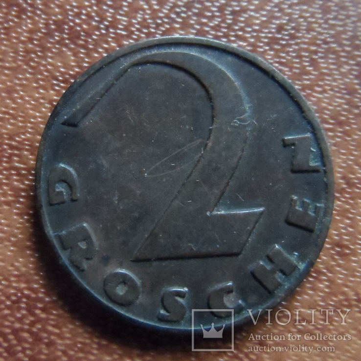 2 гроша 1929 Австрия    (М.3.69)~