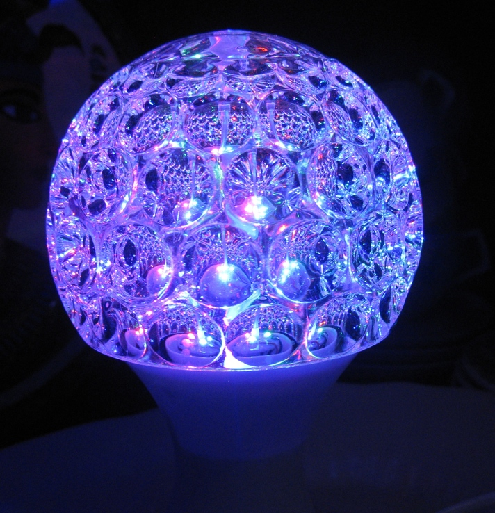 Диско светильник , праздничная лампа цветной свет, фото №2