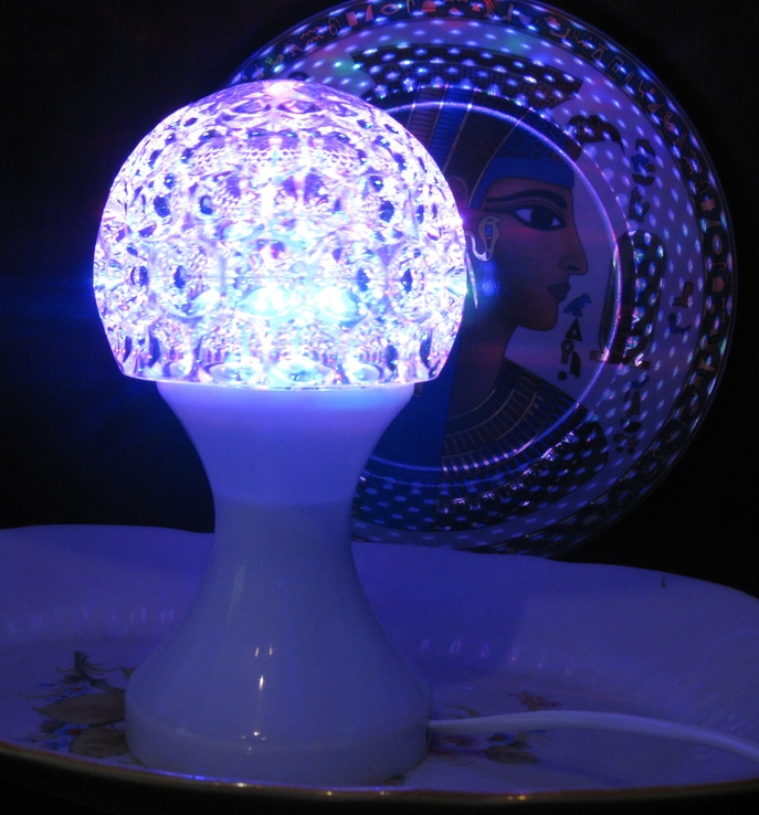 Диско светильник , праздничная лампа цветной свет, фото №7