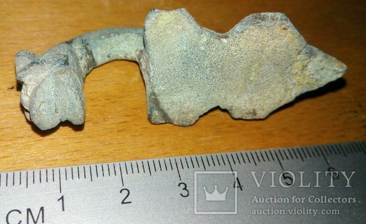 Дракончик викинги (фрагмент бронзовой посуды), фото №9