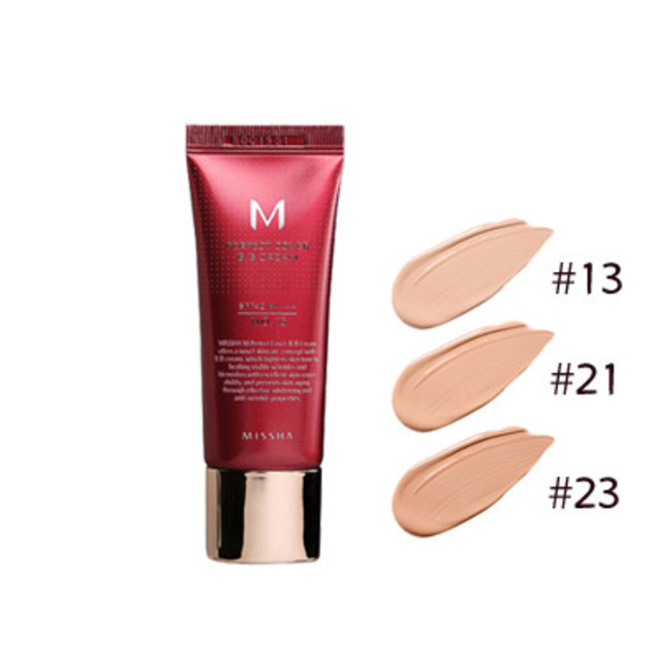 ВВ крем Missha M Perfect Cover BB Cream № 21 Объем 20 мл. (Корея)