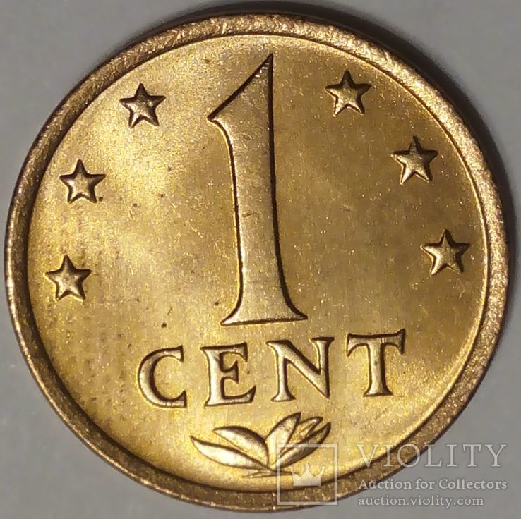 Антильские острова 1 цент 1975