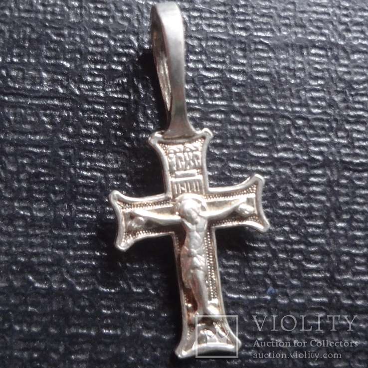 Крест серебро   П.5 ~, фото №2
