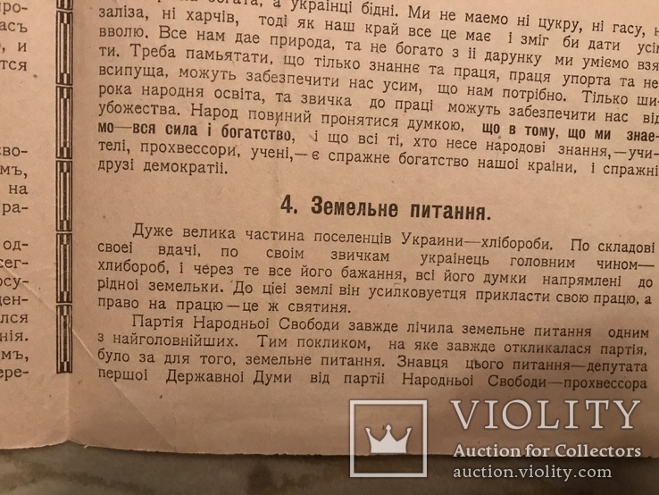 1918 УНР Выборы 100 лет назад Украинская Политическая Агитация, фото №5