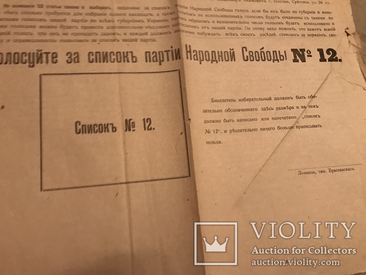 1918 УНР Выборы 100 лет назад Украинская Политическая Агитация, фото №7