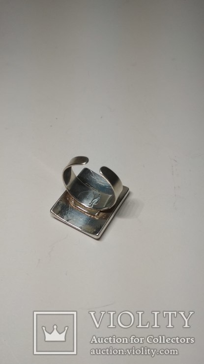Перстень с эмалью, фото №5