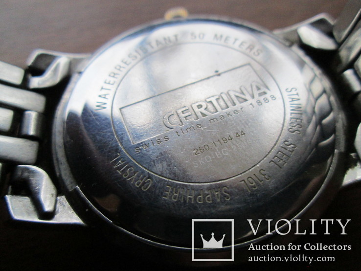 Швейцарские часы Certina, фото №7
