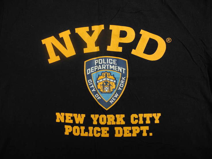 Футболка NYPD USA  р. XL (  НОВОЕ ), фото №3