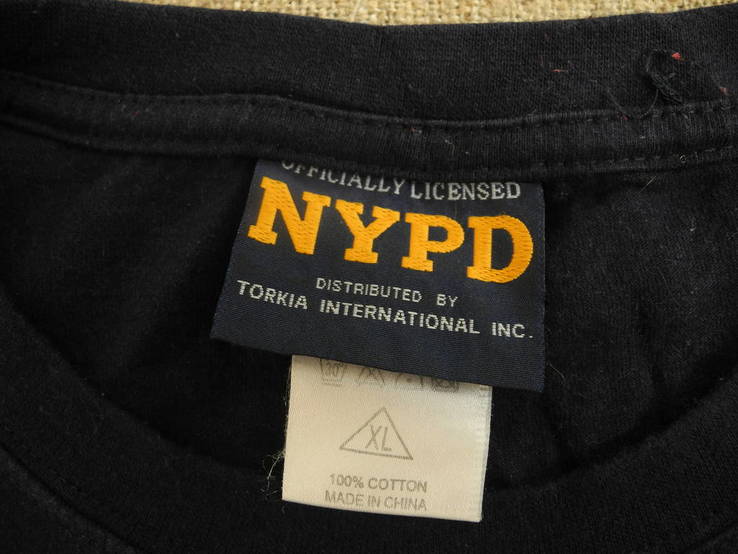 Футболка NYPD USA  р. XL (  НОВОЕ ), фото №5