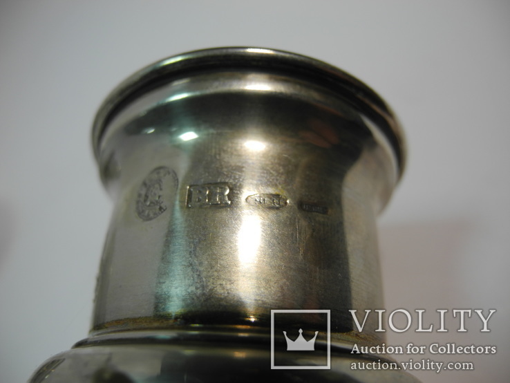 Старинная Чернильница ( серебро 63 гр ), фото №5