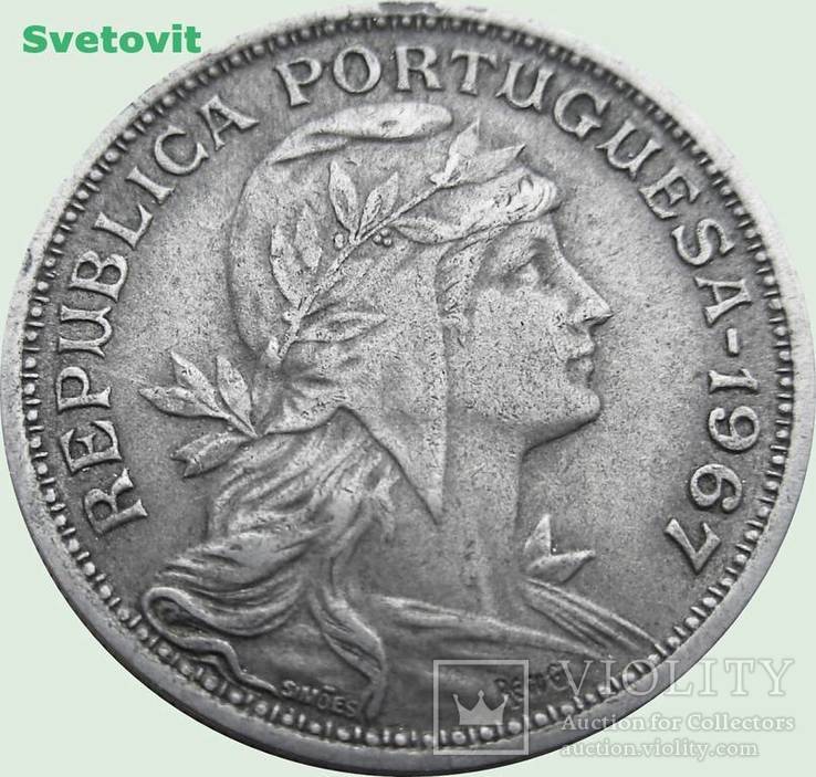 50.Португалия 50 сентаво, 1967 год