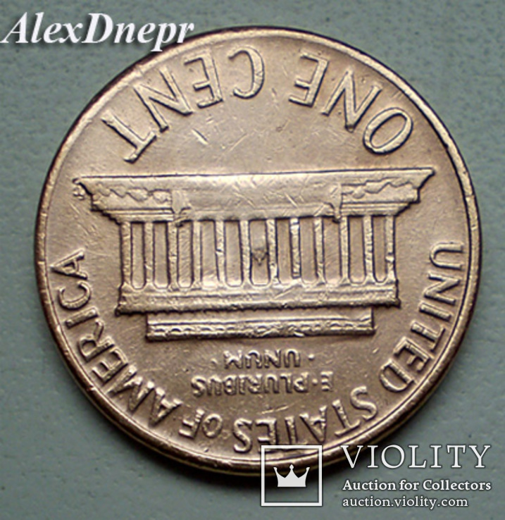 США, 1 цент 1968 D, фото №3