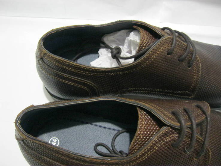 Кожаные туфли 44 р. Arthur jack, photo number 4