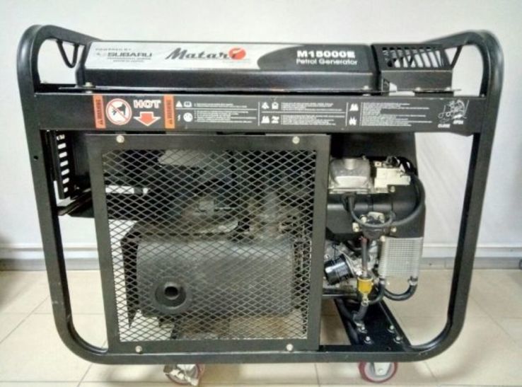Japoński generator MATARI M15000E na silniku Subaru, numer zdjęcia 5