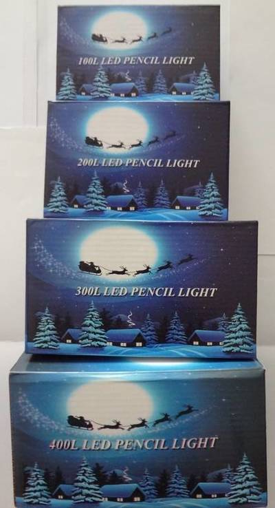 Новорічна гірлянда Конус-рис LED на 200 лампочок. Новогодняя гірлянда., фото №3