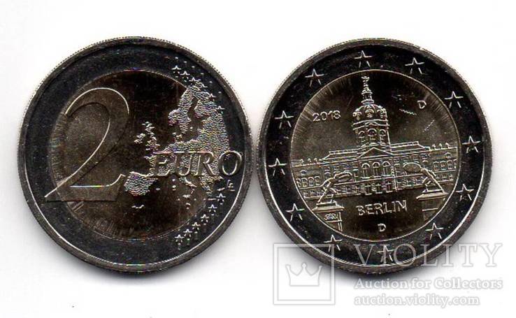 Germany Германия - 2 Euro 2018 - D UNC Берлин JavirNV