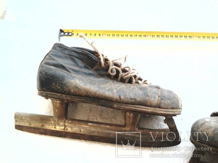 Коньки СССР с ботинками, фото №3