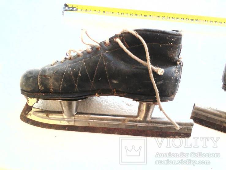 Коньки СССР с ботинками, фото №6