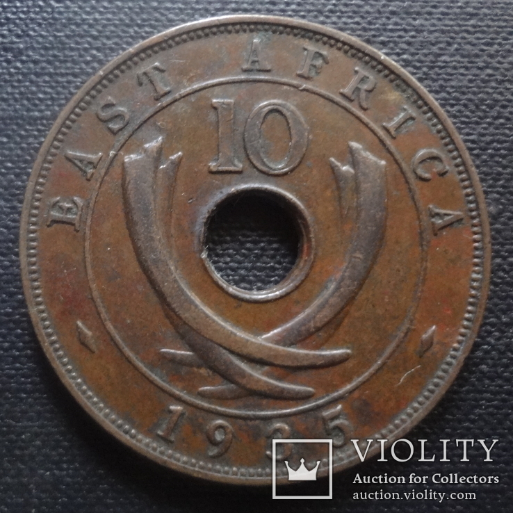 10 центов 1935  Восточная Африка  (Ф.4.3)~