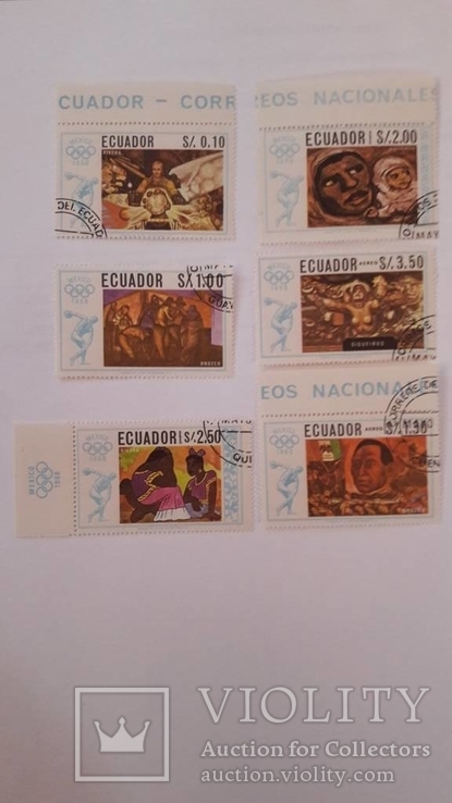Набор марок 6 шт., фото №2