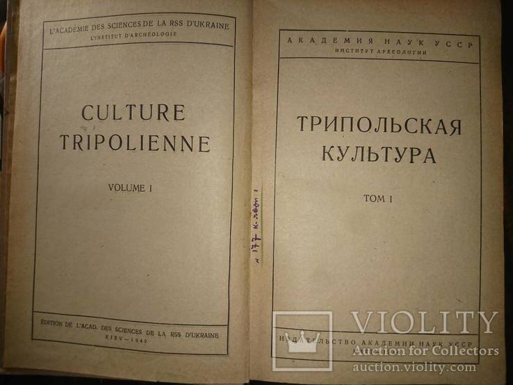Пассек Т.С. Трипільська культура. 1940г., фото №5