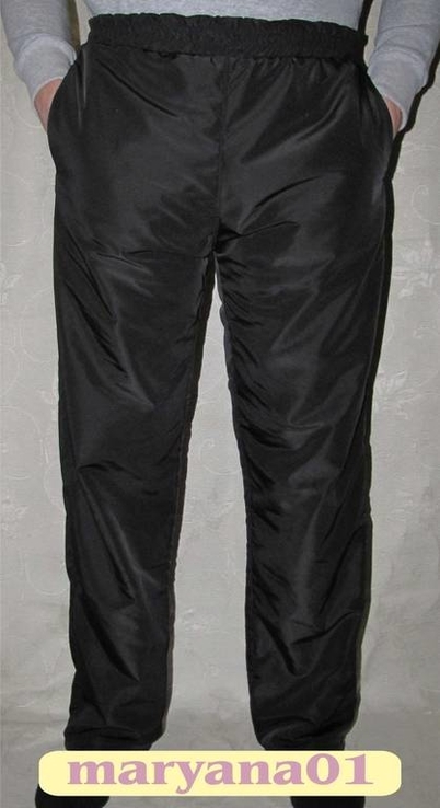 Тёплые штаны на флисе размер S (44), фото №2