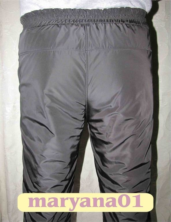 Тёплые штаны на флисе размер S (44), фото №3