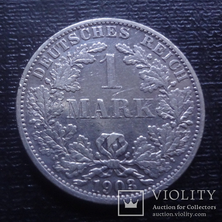 1 марка 1903 Германия серебро (К.25.9)~