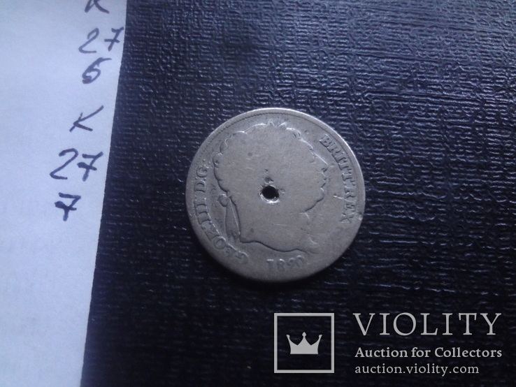 6  пенсов 1820 Великобритания серебро  (К.27.7)~, фото №6