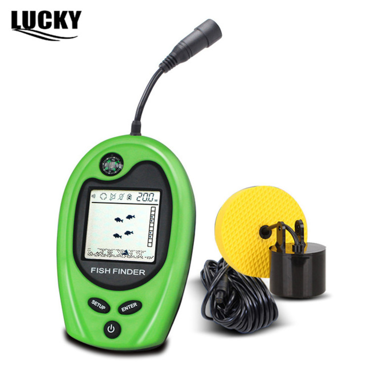 Эхолот Lucky Fish Finder FF818 с компасом. Универсальный, Гарантия.