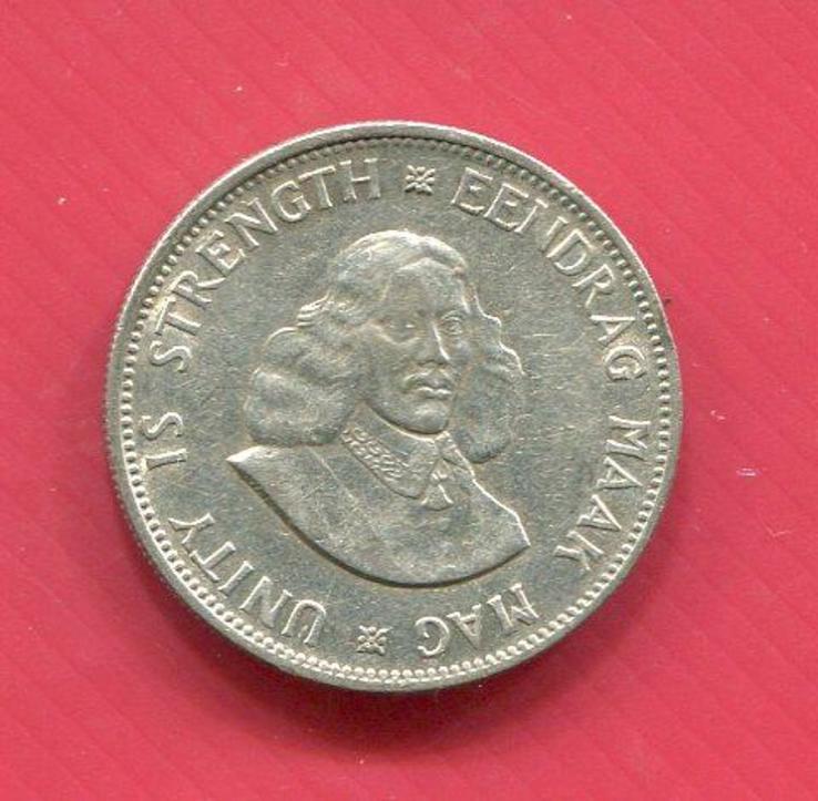 Южная Африка 20 центов 1963 серебро Мак Маг, фото №2
