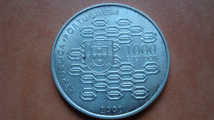 1000 ескудо 1997 р, фото №3