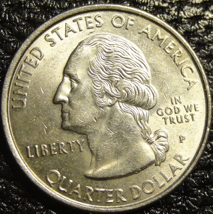25 центів США 1999 P Делавер, фото №3