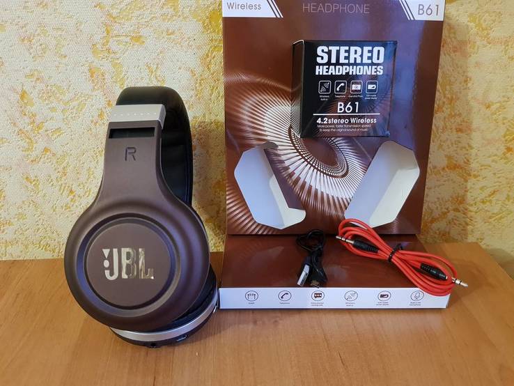 Наушники беспроводные JBL Bluetooth. Копия, photo number 4