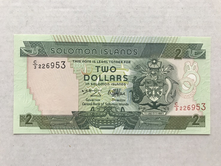 2 долари Соломонові острови, фото №2