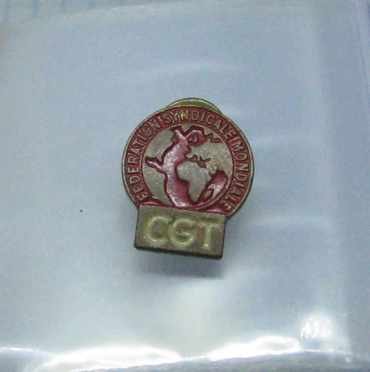 Знак federation syndicale mondiale cgt. Всемирная федерация профсоюзов