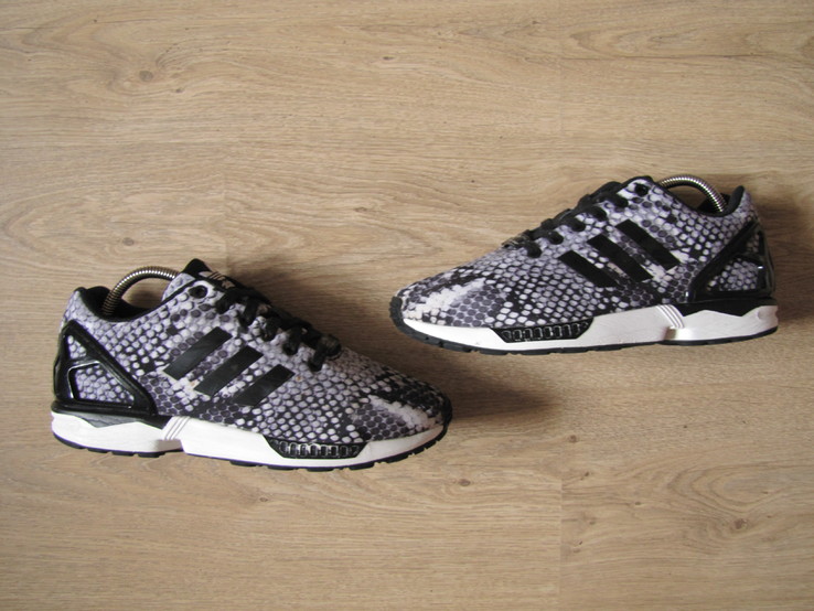 Модные мужские кроссовки Adidas ZX Flux оригинал в отличном состоянии, фото №2