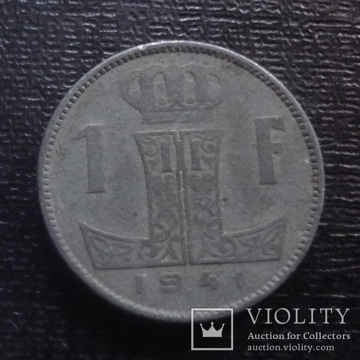 1 франк 1941 Бельгия  (2.2.30)~, фото №2