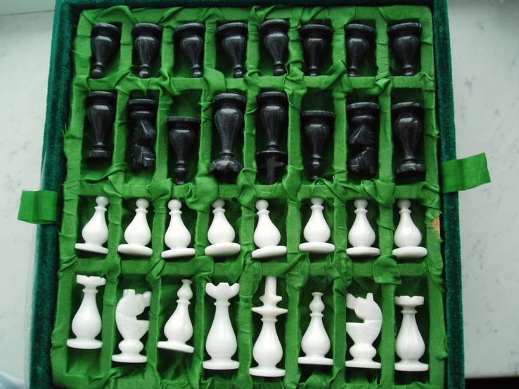 Шахматы мраморные ручной работы, Афганистан, фото №2
