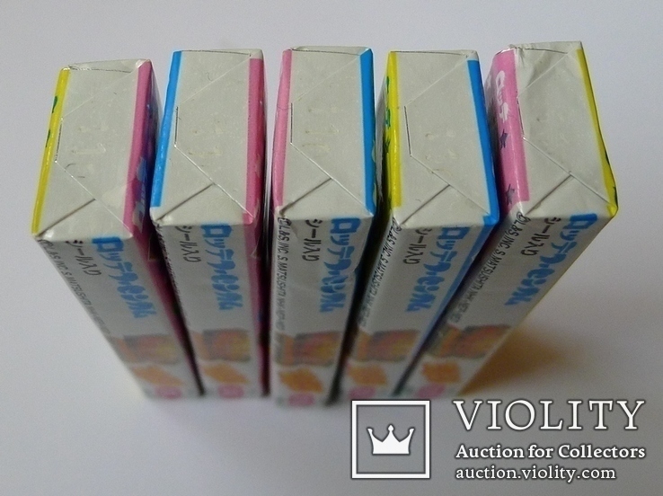 5 пачек японских жевательных резинок Lotte Полная серия, фото №13