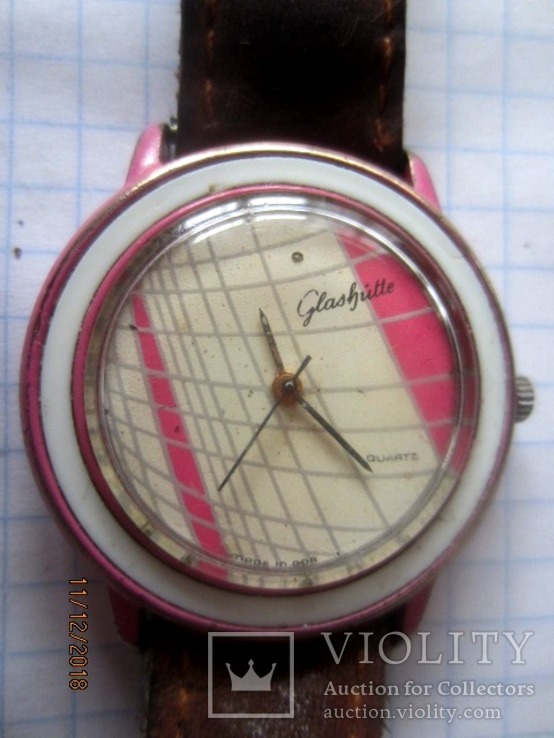 Glashutte quartz GDR, фото №4