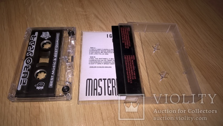 Masterboy (I Got Give It Un) 1995. (МС). Кассета. Euro Star. Poland. Techno Dance., фото №3