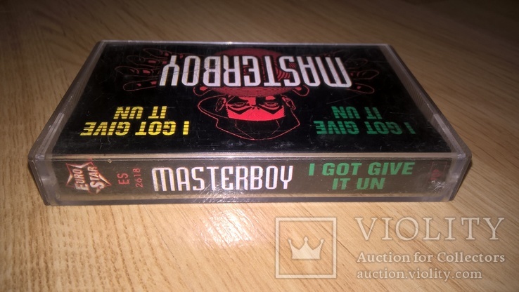 Masterboy (I Got Give It Un) 1995. (МС). Кассета. Euro Star. Poland. Techno Dance., фото №4