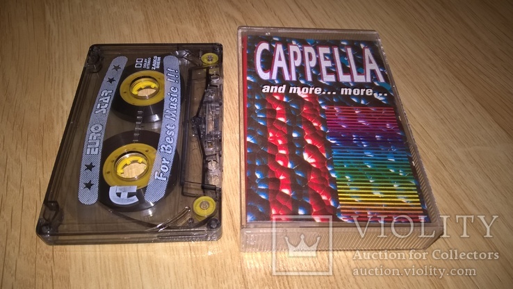 Cappella (And More...More...) 1994. (МС). Кассета. Euro Star. Poland. Techno Dance., фото №2