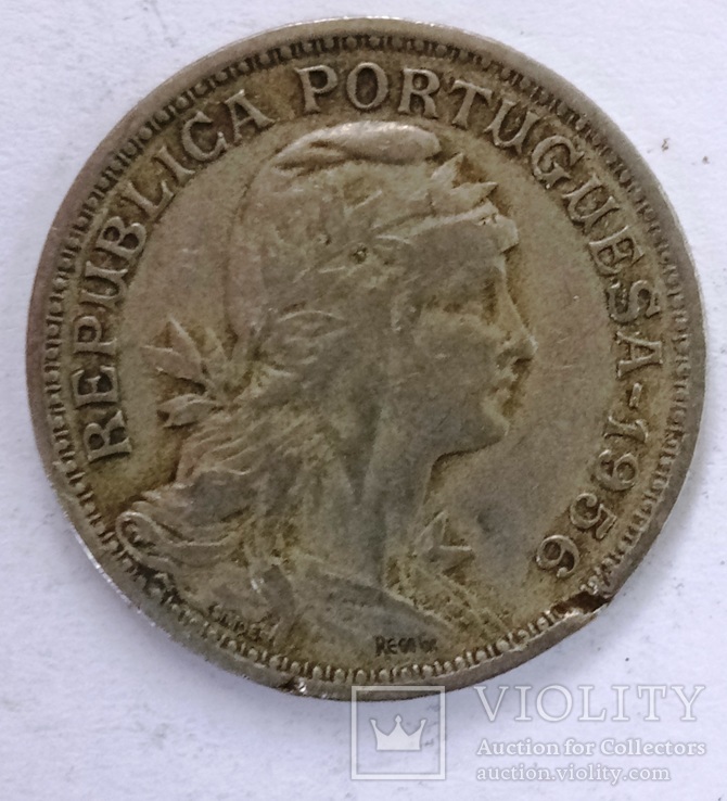 Португлия 50 сентавос  1956