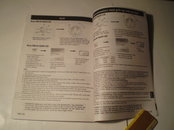 Инструкция для микроволновых печей Panasonic., фото №6