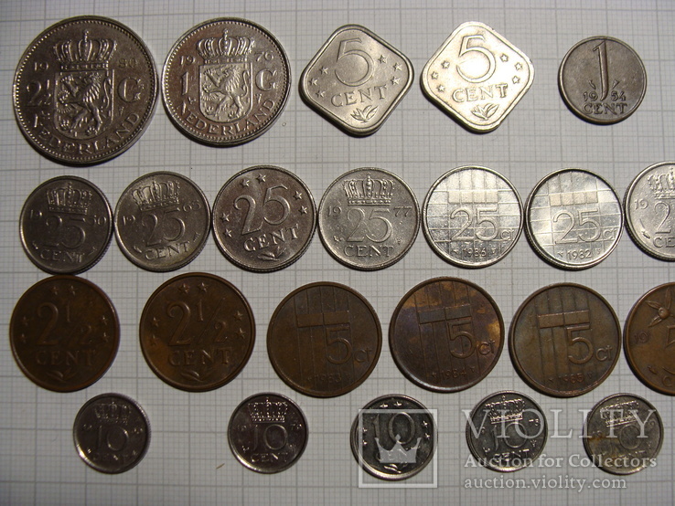 Монеты Нидерландов, фото №2