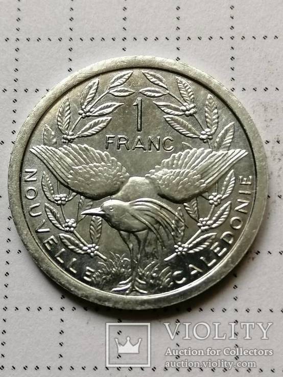 1 франк 1990 Новая Каледония, фото №2