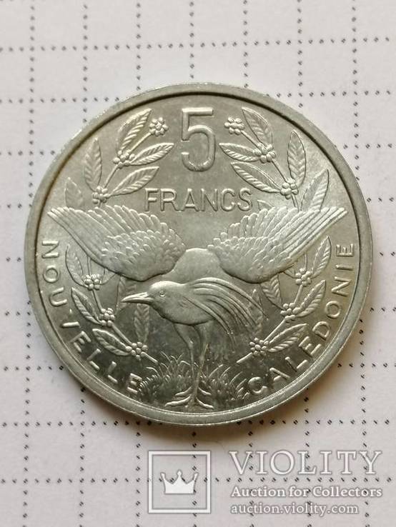 5 франков 1952 Новая Каледония, фото №2